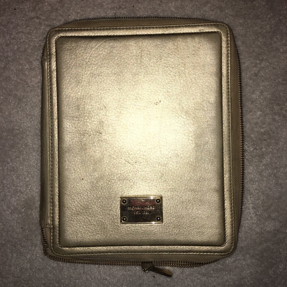 Gold Michael Kors iPad Case